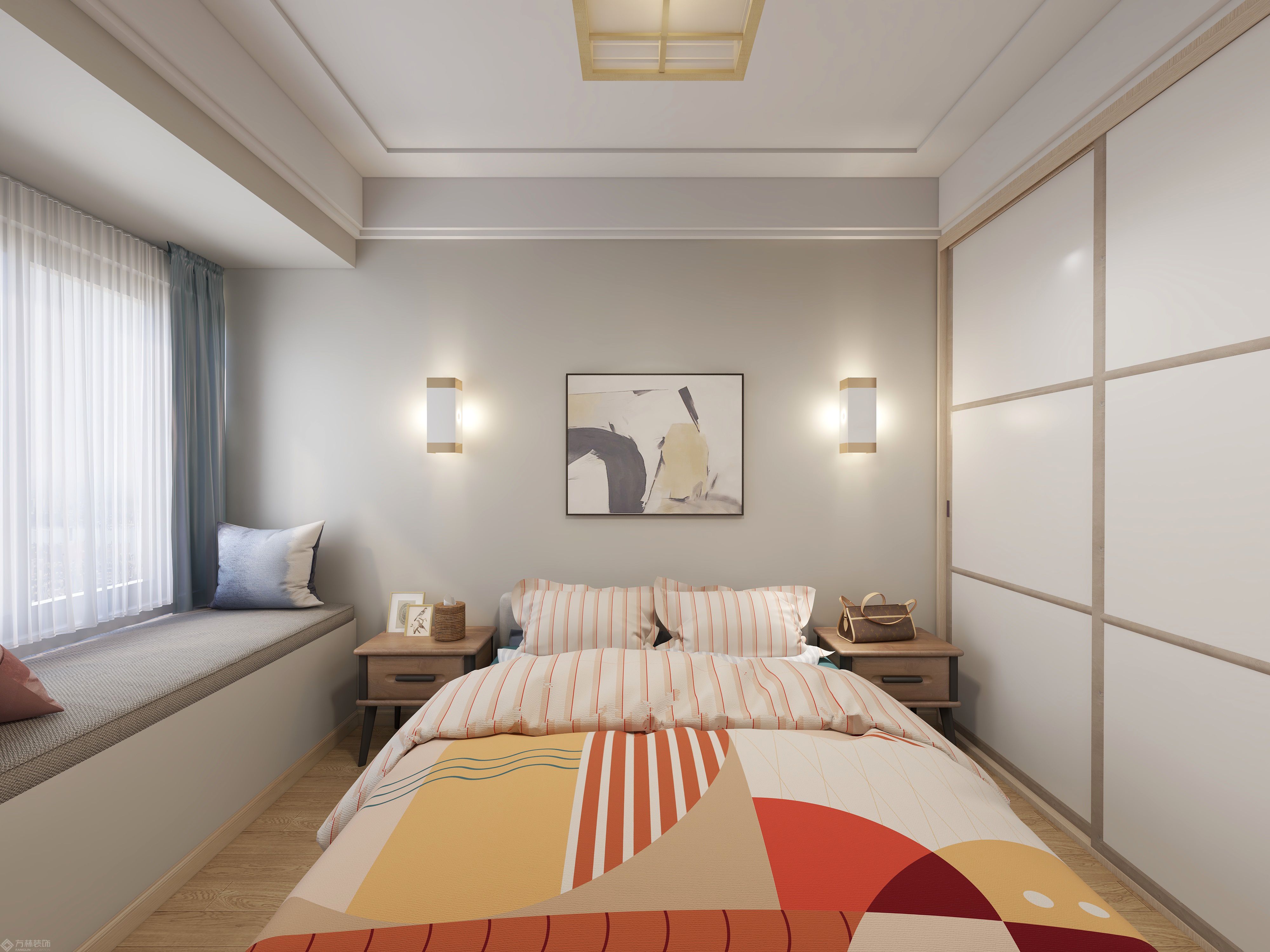 日式风格日式风格-卧室装修效果图